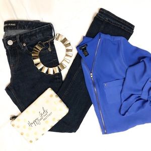 👖Express Barely Boot Stella Low Rise Jeans